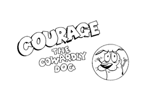 COURAGE THE COWARDLY DOG logo