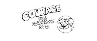 COURAGE THE COWARDLY DOG logo