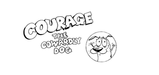COURAGE THE COWARDLY DOG logo