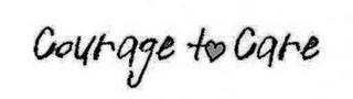 COURAGE TO CARE logo