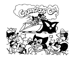 COURAGEOUS CAT logo