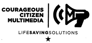 COURAGEOUS CITIZEN MULTIMEDIA LIFESAVINGSOLUTIONS logo