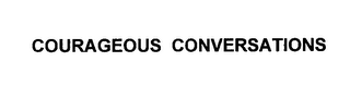 COURAGEOUS CONVERSATIONS logo