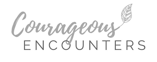 COURAGEOUS ENCOUNTERS logo