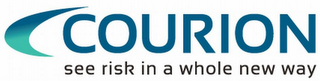 COURION SEE RISK IN A WHOLE NEW WAY logo
