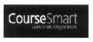 COURSESMART LEARN SMART. CHOOSE SMART. logo
