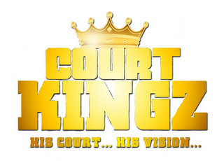 COURT KINGZ HIS COURT... HIS VISION... logo