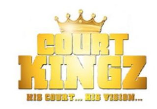 COURT KINGZ HIS COURT... HIS VISION... logo