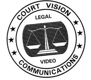 COURT VISION COMMUNICATIONS LEGAL VIDEO logo
