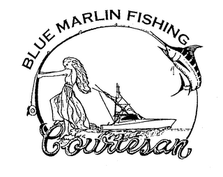 COURTESAN BLUE MARLIN FISHING logo
