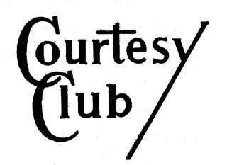 COURTESY CLUB logo