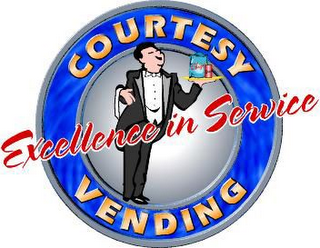 COURTESY VENDING EXCELLENCE IN SERVICE logo