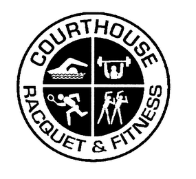 COURTHOUSE RACQUET & FITNESS logo