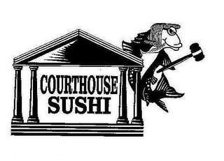 COURTHOUSE SUSHI logo