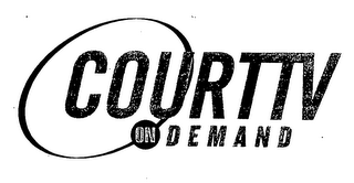 COURTTV ON DEMAND logo
