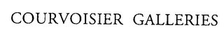 COURVOISIER GALLERIES logo