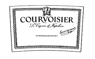 COURVOISIER LE COGNAC DE NAPOLEON logo
