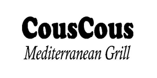 COUSCOUS MEDITERRANEAN GRILL logo