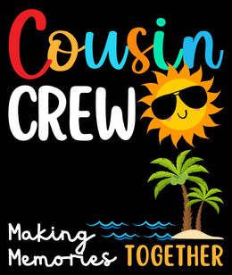 COUSIN CREW MAKING MEMORIES TOGETHER logo