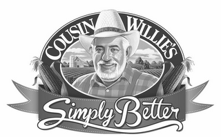COUSIN WILLIE'S SIMPLY BETTER logo