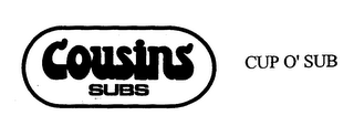 COUSINS SUBS CUP O' SUB logo