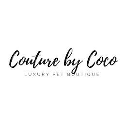 COUTURE BY COCO LUXURY PET BOUTIQUE logo