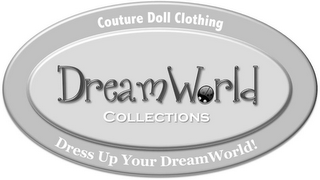 COUTURE DOLL CLOTHING DREAMWORLD COLLECTIONS DRESS UP YOUR DREAMWORLD! logo