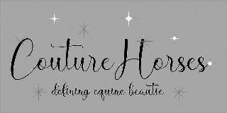 COUTURE HORSES DEFINING EQUINE BEAUTIE logo