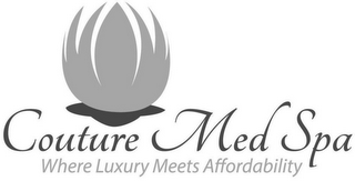 COUTURE MED SPA WHERE LUXURY MEETS AFFORDABILITY logo