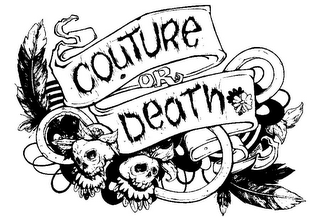 COUTURE OR DEATH logo