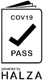 COV19 PASS POWERED BY HALZA logo