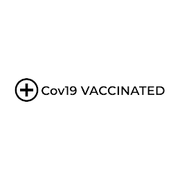 COV19 VACCINATED logo