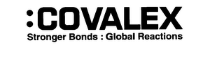 : COVALEX STRONGER BONDS: GLOBAL REACTIONS logo