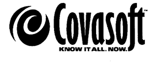 COVASOFT KNOW IT ALL. NOW. logo