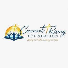 COVENANT RISING FOUNDATION RISING IN FAITH, SERVING IN LOVE logo