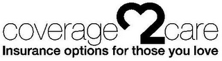 COVERAGE2CARE INSURANCE OPTIONS FOR THOSE YOU LOVE logo