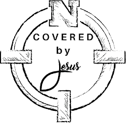 COVERED BY JESUS, N logo