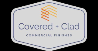 COVERED + CLAD COMMERCIAL FINISHES logo