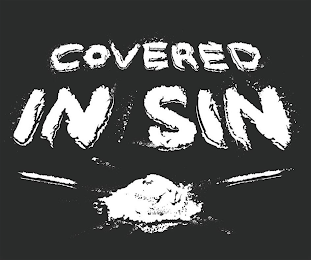 COVERED IN SIN logo