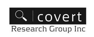 COVERT RESEARCH GROUP INC logo