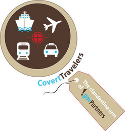 COVERTTRAVELERS THE CLANDESTINE ARM OF !GOVPARTNERS logo