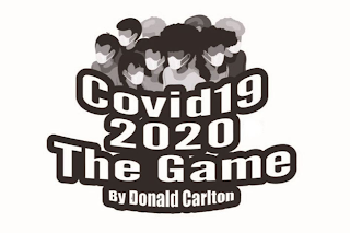 COVID 19 2020 THE GAME BY DONALD CARLTON logo