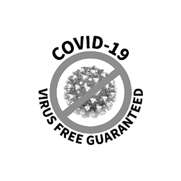 COVID-19 VIRUS FREE GUARANTEED logo