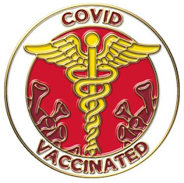 COVID VACCINATED logo