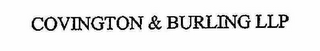 COVINGTON & BURLING LLP logo