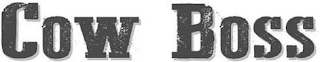 COW BOSS logo