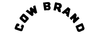 COW BRAND logo