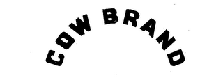 COW BRAND logo