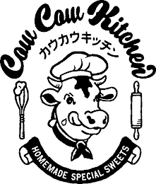 COW COW KITCHEN HOMEMADE SPECIAL SWEETS logo