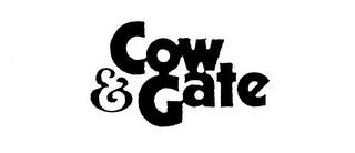 COW & GATE logo